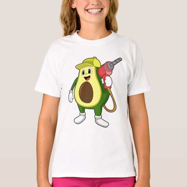 Camiseta Aguacate como artesano con taladro (Anverso)
