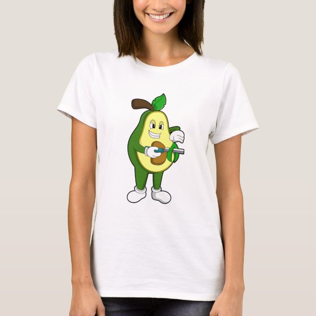 Camiseta Aguacate como peluquero con Razor (Anverso)