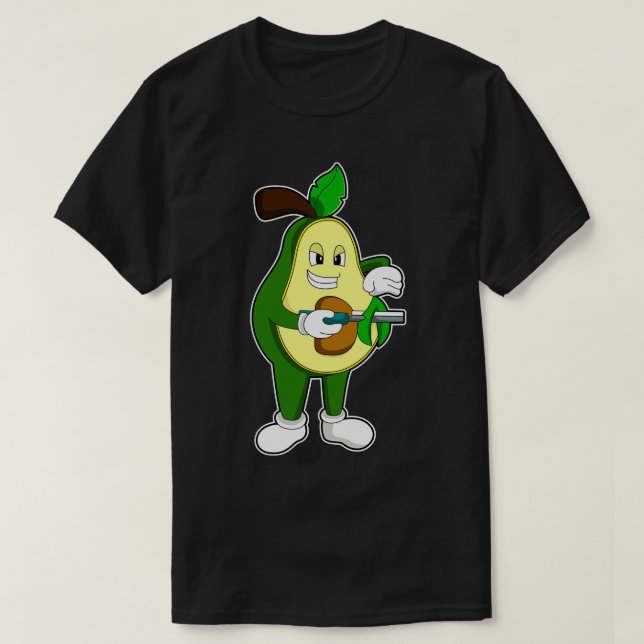 Camiseta Aguacate como peluquero con Razor (Diseño del anverso)