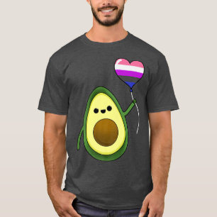 Camiseta Aguacate Con Globo De Orgullo De Génesis