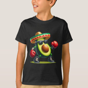 Camiseta Aguacate con habilidades de boxeo Cinco De Mayo Di