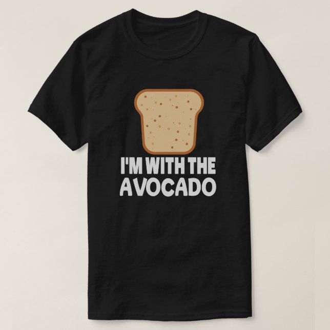 Camiseta Aguacate Con Tostadas Costume De Halloween (Diseño del anverso)