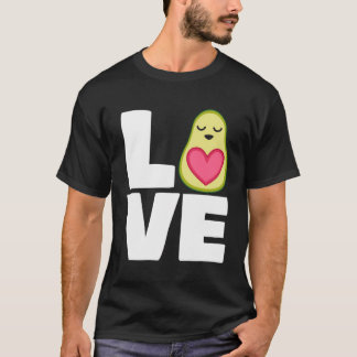 Camiseta Aguacate Corazón Aguacate Fruit Guac Guacamole Lov