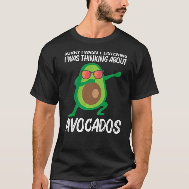 Camiseta Aguacate Cutáneo Para Hombres Hombres Planta De Fr (Anverso)