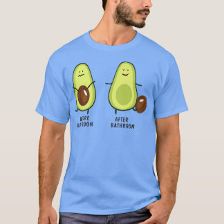 Camiseta Aguacate Cute Pooping Para Hombres Mujeres, Vegan,