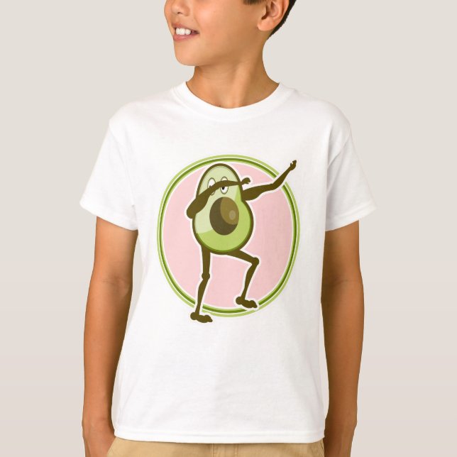 Camiseta Aguacate Dabbing (Anverso)