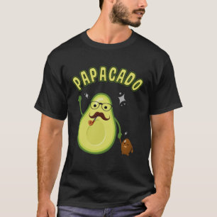Camiseta Aguacate Dad Vegan 1er Día del Padre Papacado