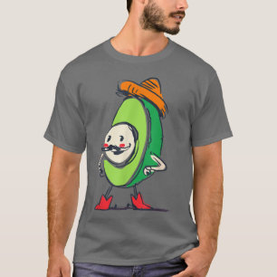 Camiseta Aguacate De Frutas Saludables En Meican