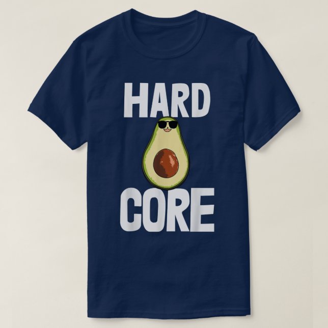 Camiseta Aguacate de núcleo duro (Diseño del anverso)