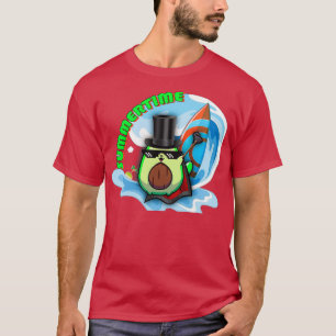 Camiseta aguacate de verano