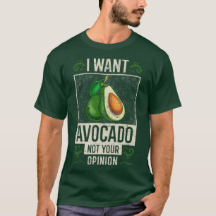 Camiseta Aguacate diciendo gracia