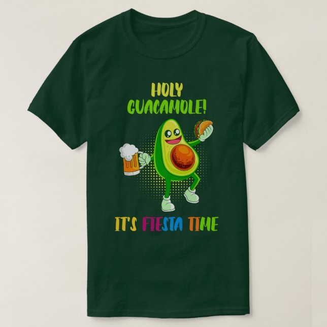 Camiseta Aguacate diciendo sexo vegetario de Guacamole (Diseño del anverso)