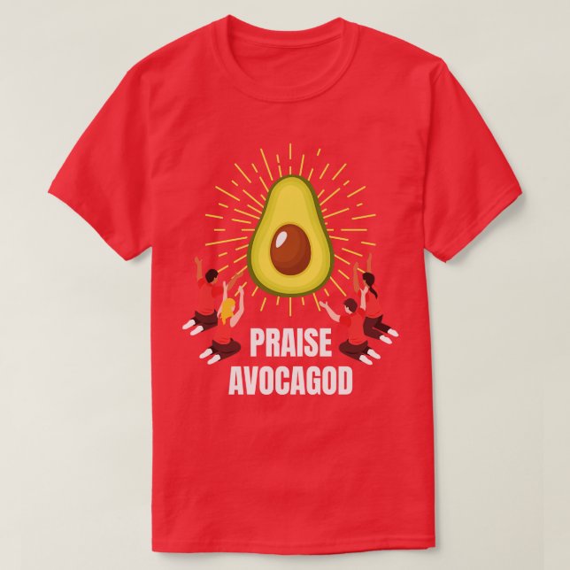 Camiseta Aguacate Dios (Diseño del anverso)