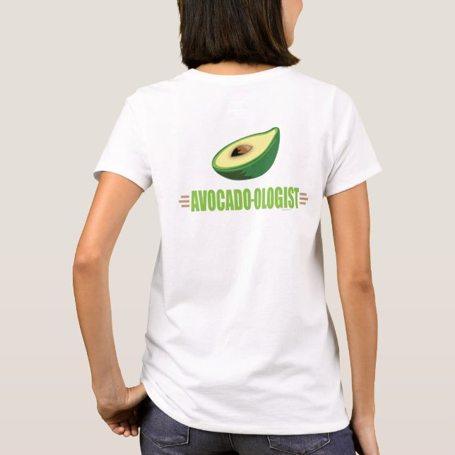 Camiseta Aguacate Divertido (Reverso)