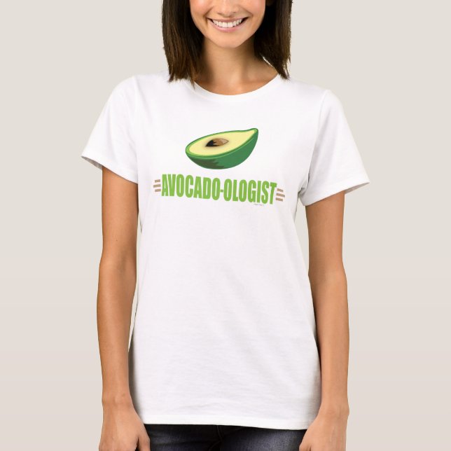 Camiseta Aguacate Divertido (Anverso)
