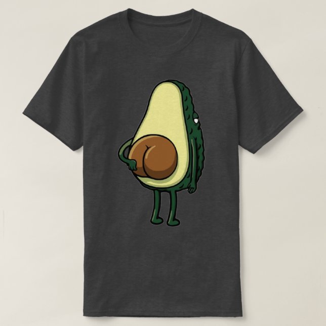 Camiseta Aguacate divertido 3 (Diseño del anverso)