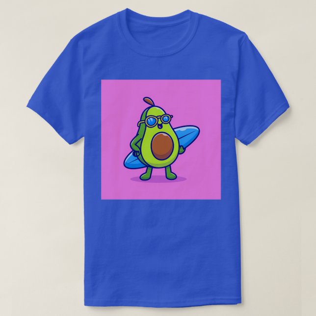 Camiseta aguacate divertido 8 1 (Diseño del anverso)