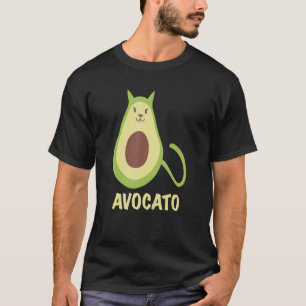 Camiseta Aguacate Divertido Gato Lindo Regalo De Aguacate P