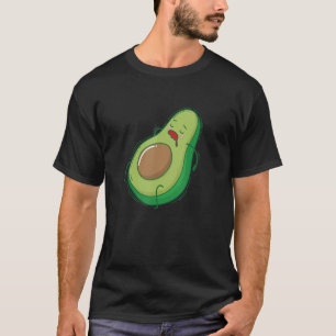 Camiseta Aguacate Dormiendo Y Tomando Una Sopa