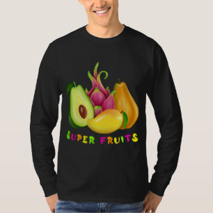 Camiseta Aguacate - Dragón - Fruta - Mango - Papaya Foodie