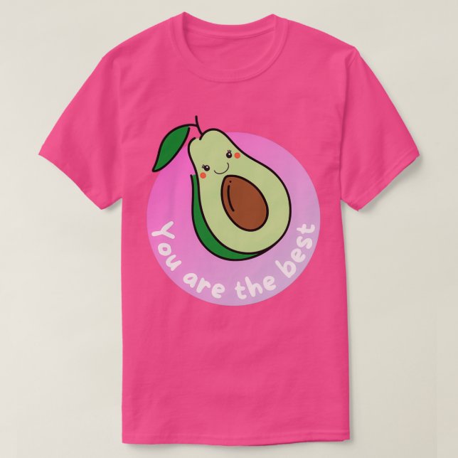 Camiseta Aguacate dulce 2 (Diseño del anverso)