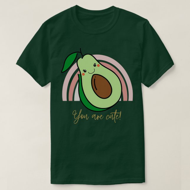 Camiseta Aguacate dulce 21 (Diseño del anverso)