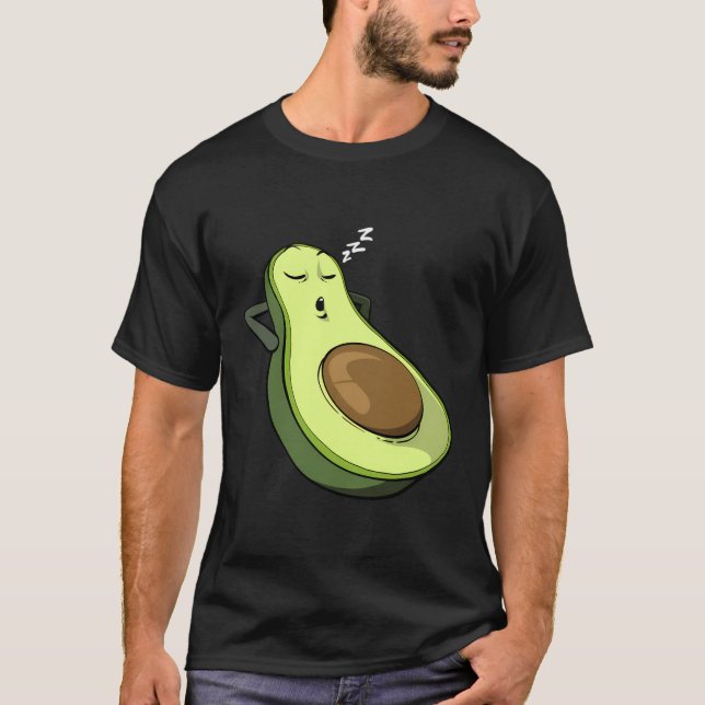 Camiseta Aguacate durmiente (Anverso)
