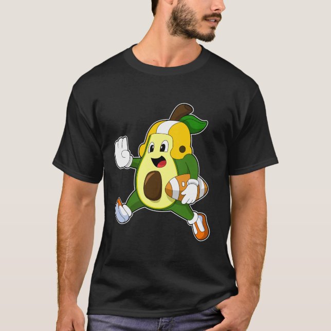 Camiseta Aguacate en deportes de fútbol (Anverso)