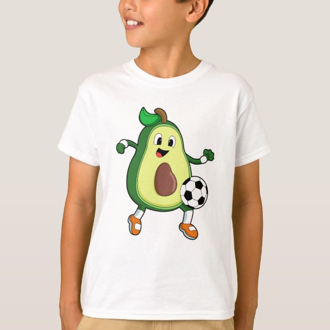 Camiseta Aguacate en deportes de fútbol (Anverso)