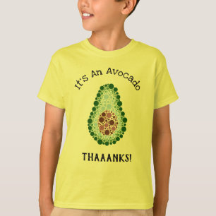 Camiseta Aguacate en Puntos