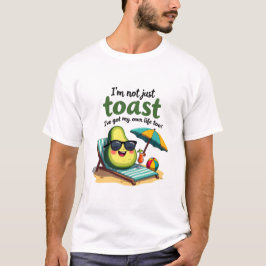 Camiseta Aguacate en vacaciones - Funny Beach Life