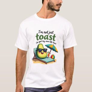Camiseta Aguacate en vacaciones - Funny Beach Life