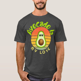Camiseta Aguacate es mi amor Aguacate Gift Vegetariano V