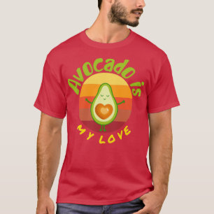 Camiseta Aguacate es mi amor Aguacate Gift Vegetariano V