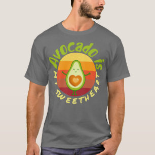 Camiseta Aguacate es mi novia aguacate Gift Vegan Vegeta