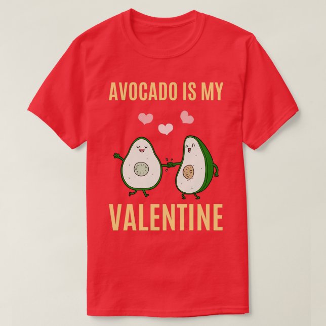 Camiseta Aguacate es mi San Valentín 5 (Diseño del anverso)