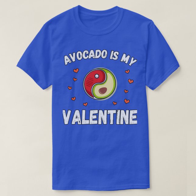 Camiseta Aguacate es mi Valentín 3 1 (Diseño del anverso)