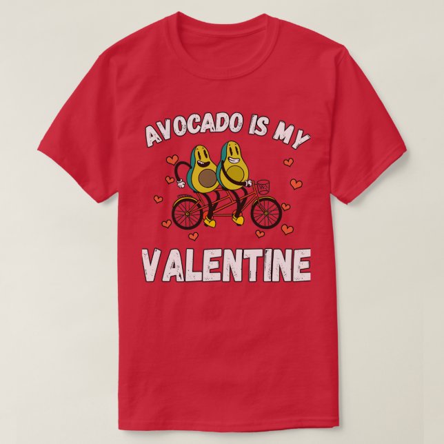 Camiseta Aguacate es mi Valentín 41 (Diseño del anverso)