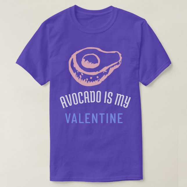 Camiseta Aguacate es mi Valentín 44 (Diseño del anverso)