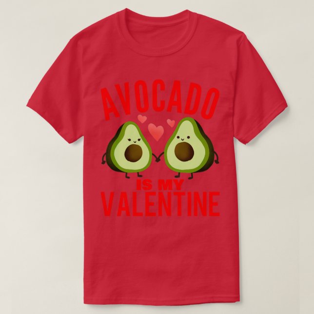 Camiseta Aguacate es mi Valentín 4 1 (Diseño del anverso)