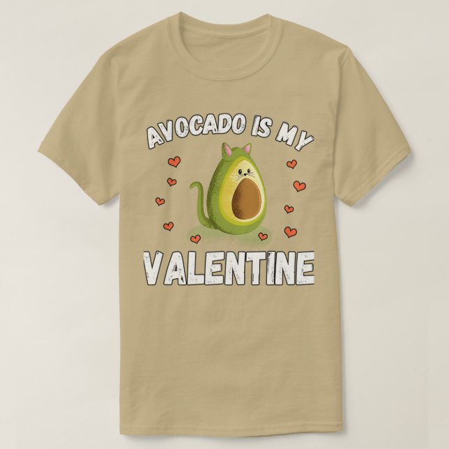 Camiseta Aguacate es mi Valentín 56 (Diseño del anverso)