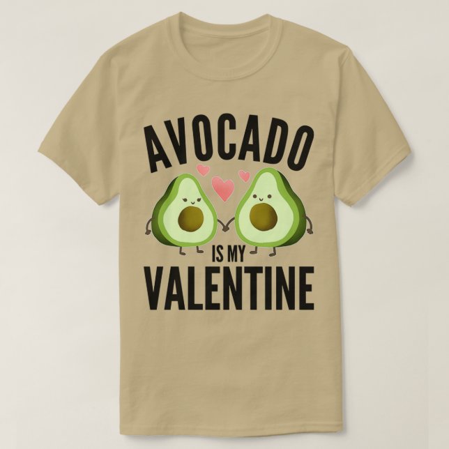 Camiseta Aguacate es mi Valentín 5 1 (Diseño del anverso)