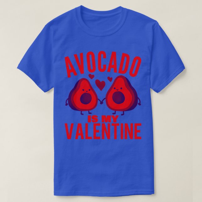 Camiseta Aguacate es mi Valentín 7 1 (Diseño del anverso)