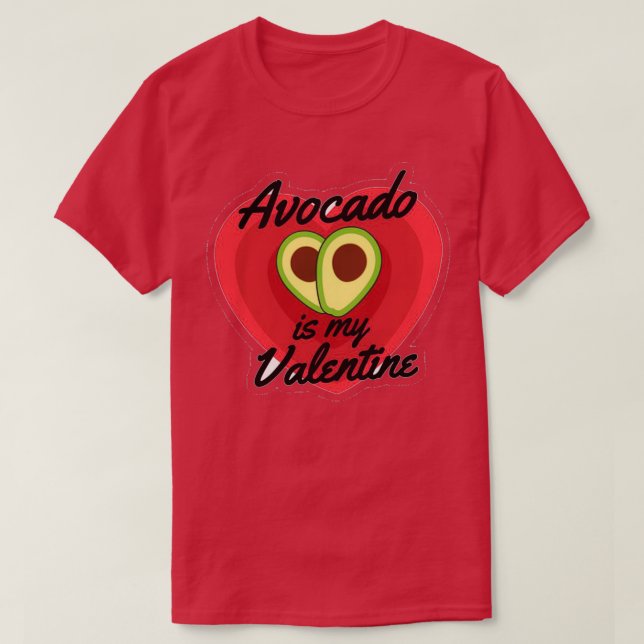 Camiseta Aguacate es mi Valentina 43 (Diseño del anverso)