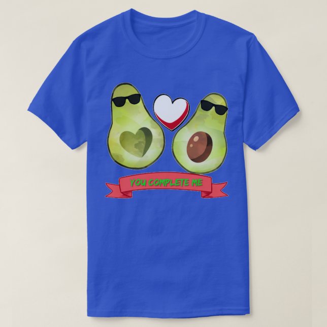 Camiseta Aguacate es mi valentina 50 (Diseño del anverso)