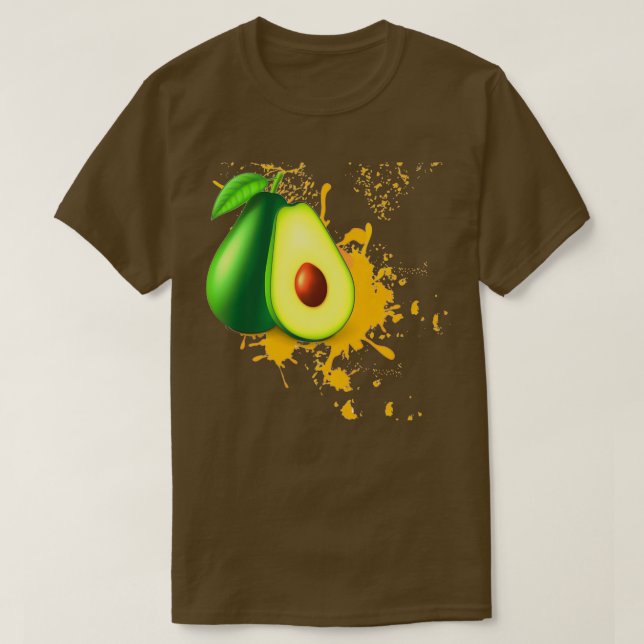 Camiseta Aguacate es mi valentina 55 (Diseño del anverso)