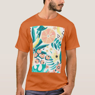 Camiseta Aguacate Estilo de patrón exótico Classic TShirt