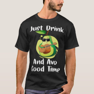 Camiseta Aguacate Estilo de vida de la planta vegetal