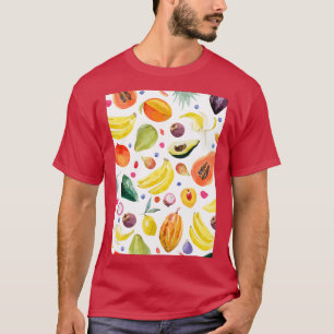 Camiseta Aguacate Estilo exótico Dibujo clásico TShirt