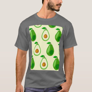 Camiseta Aguacate Exótico Bonito Floral Classic TShirt